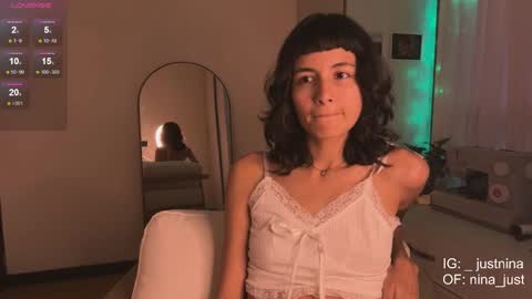 Snapshot of nina_just chatting on January 9, 2025, 9:58 pm Nina. online show from January 9, 2025, 9:58 pm