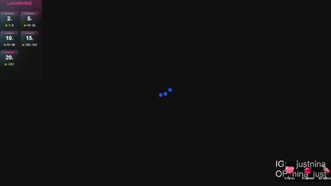 Snapshot of nina_just chatting on February 9, 2025, 10:21 pm Nina. online show from February 9, 2025, 10:21 pm