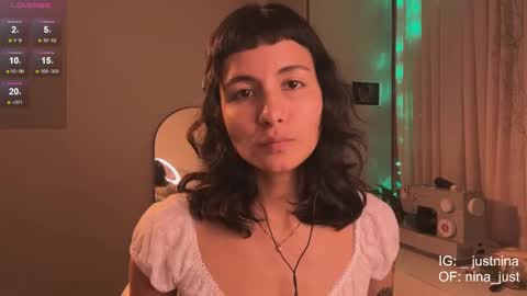 Snapshot of nina_just chatting on February 17, 2025, 12:21 am Nina. online show from February 17, 2025, 12:21 am