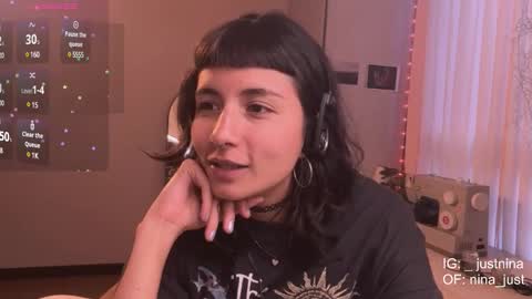 Snapshot of nina_just chatting on March 8, 2025, 9:51 pm Nina. online show from March 8, 2025, 9:51 pm