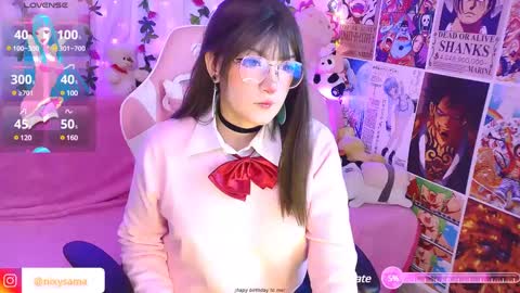 Nixy Sama online show from February 24, 2025, 6:58 pm