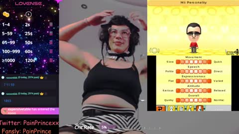 Pain Prince online show from December 17, 2024, 11:59 pm