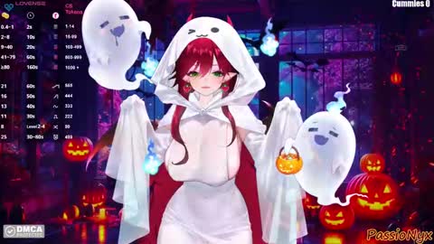 Succubus Nyx online show from October 27, 2025, 2:37 am