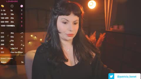 Patricia online show from September 16, 2025, 10:00 pm