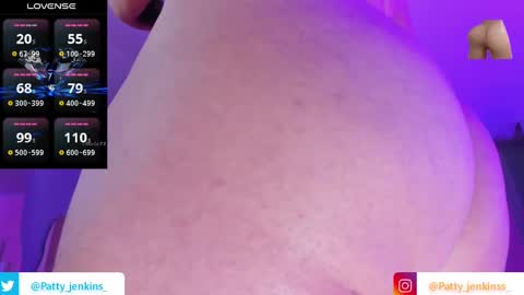 Snapshot of patty_jenkinss chatting on January 25, 2025, 3:51 am Hi Pvt open Moans from lovense tell me Fav 113366 Especial level 33 online show from January 25, 2025, 3:51 am