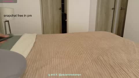 Snapshot of paulaacam chatting on March 8, 2026, 6:50 am Paula Andrea online show from March 8, 2026, 6:50 am