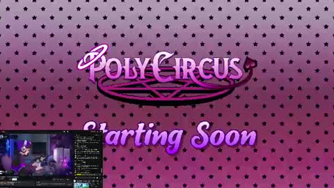 Snapshot of polycircus chatting on June 28, 2026, 4:51 am PolyCircus online show from June 28, 2026, 4:51 am
