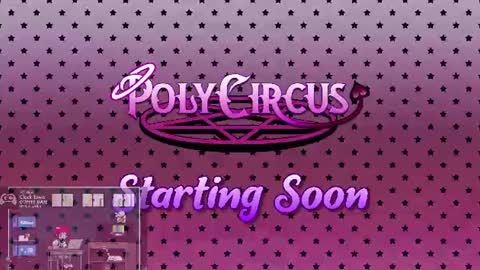 Snapshot of polycircus chatting on August 4, 2026, 5:54 am PolyCircus online show from August 4, 2026, 5:54 am