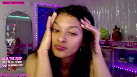 Snapshot of princess_cece chatting on January 9, 2026, 9:23 am Cece NEXT LIVESTREAM -- DEC. 4th 7 PM CST online show from January 9, 2026, 9:23 am