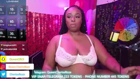 Queen Cherise Roze online show from November 6, 2025, 8:32 pm