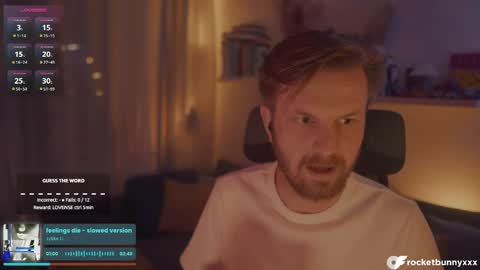 Rocket Bunny online show from April 17, 2026, 12:13 am