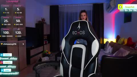 Abbygail online show from March 9, 2026, 8:02 pm