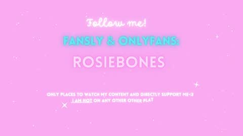 Rosie Bones online show from December 5, 2024, 11:07 pm