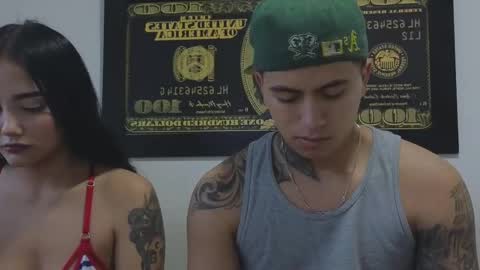 Sahara y Thiago online show from October 1, 2025, 10:54 am