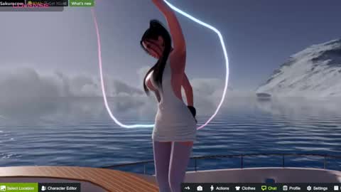 SAKURA COW online show from December 25, 2024, 7:02 pm