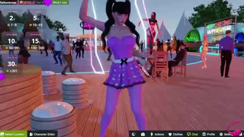 SAKURA COW online show from December 28, 2024, 2:42 pm