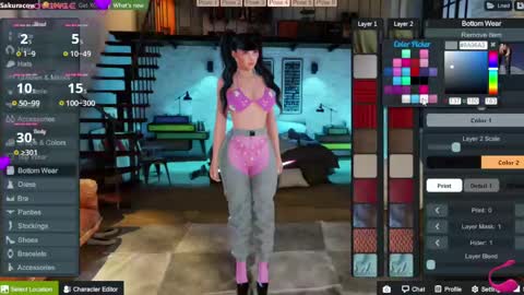 SAKURA COW online show from December 29, 2024, 1:17 pm