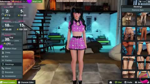 SAKURA COW online show from January 3, 2025, 8:01 pm