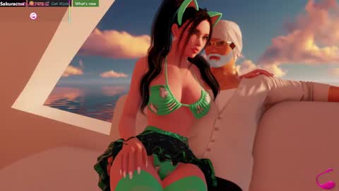 SAKURA COW online show from February 25, 2025, 6:47 am