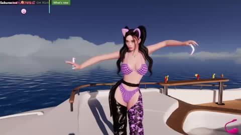 SAKURA COW online show from February 25, 2025, 11:11 pm