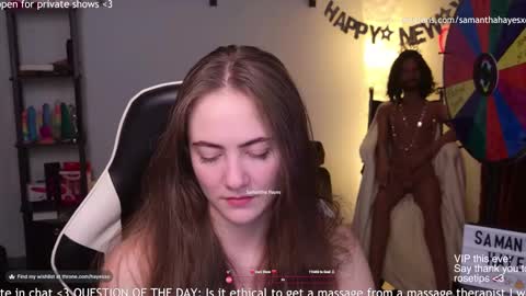 The Real Samantha Hayes haha  online show from January 14, 2025, 8:31 am