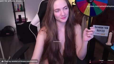 The Real Samantha Hayes haha  online show from January 18, 2025, 10:39 am