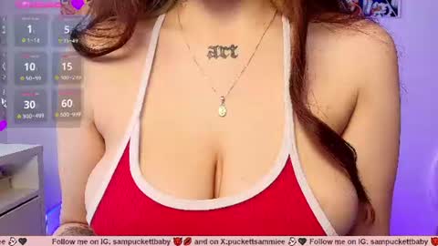 Snapshot of sampuckettbaby chatting on July 6, 2026, 3:25 pm sampuckettbaby online show from July 6, 2026, 3:25 pm