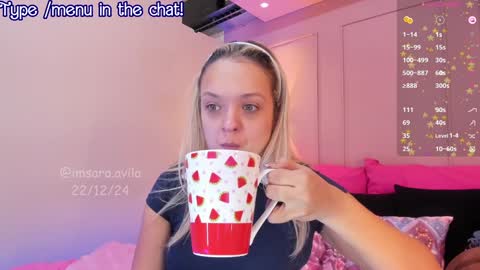 SaraAvila  online show from December 22, 2024, 7:21 pm