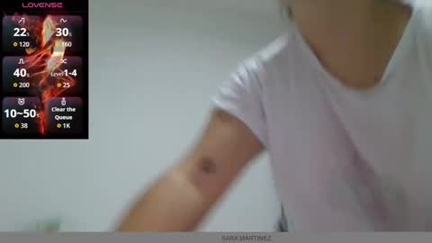 Snapshot of saramartinez100 chatting on September 23, 2025, 3:20 am sara martinez online show from September 23, 2025, 3:20 am