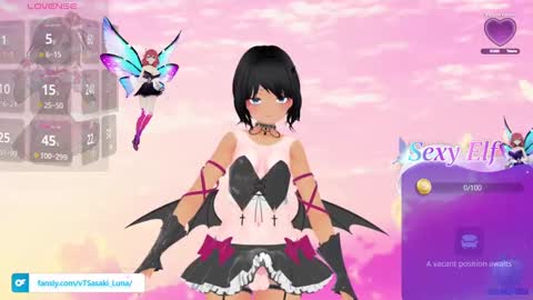 Snapshot of sasaki_lunavt chatting on January 5, 2025, 6:56 pm Luna online show from January 5, 2025, 6:56 pm