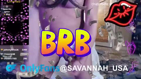 Onlyfans Savannah usa online show from February 5, 2025, 10:01 pm
