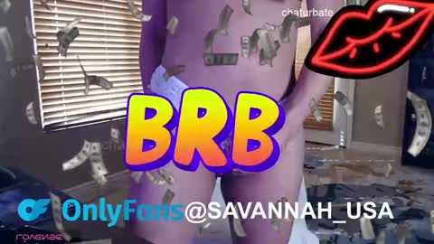 Onlyfans Savannah usa online show from February 10, 2025, 9:36 pm