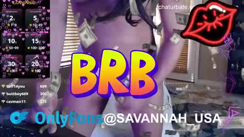 Onlyfans Savannah usa online show from March 1, 2025, 1:00 am