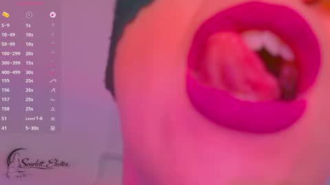 Snapshot of scarlett_electra chatting on July 2, 2026, 2:34 pm SCARLETT ELECTRA - online show from July 2, 2026, 2:34 pm