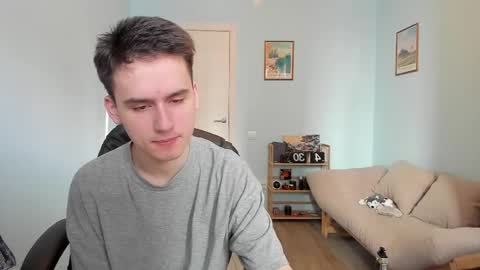 Snapshot of scooby_r chatting on February 22, 2025, 8:50 am Thomas brunette and Alex blond online show from February 22, 2025, 8:50 am