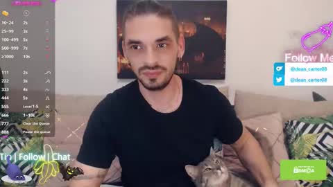 Dean Carter online show from October 14, 2025, 9:59 pm