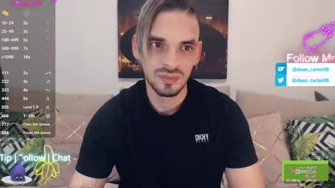 Dean Carter online show from October 18, 2025, 10:54 pm