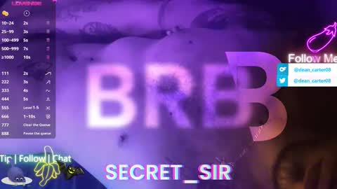 Dean Carter online show from February 6, 2026, 12:15 am