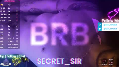 Dean Carter online show from March 1, 2026, 10:34 pm