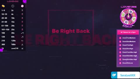 SeraLeeXXX online show from March 5, 2026, 6:59 pm