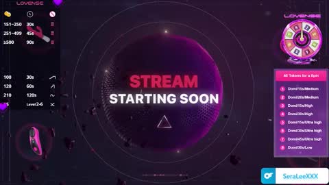 SeraLeeXXX online show from March 18, 2026, 6:00 pm