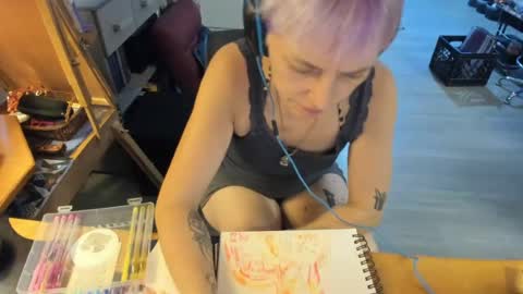 Snapshot of sex_addicted_artist chatting on June 19, 2026, 1:15 pm sex_addicted_artist online show from June 19, 2026, 1:15 pm