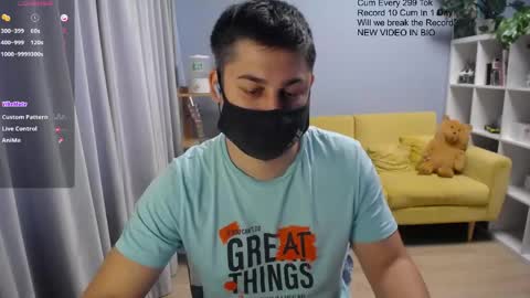 Snapshot of sexxxdickbig chatting on April 27, 2026, 8:34 am Tommy online show from April 27, 2026, 8:34 am