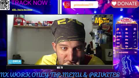 BISEXPRINCE777 online show from March 12, 2026, 6:36 pm