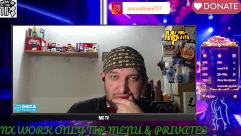 BISEXPRINCE777 online show from March 14, 2026, 9:53 pm