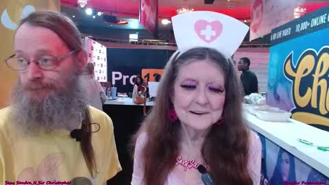 Sexy Sandra    and Sir Christopher online show from January 18, 2025, 8:19 pm
