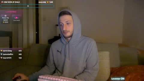 Sinnermann online show from December 3, 2025, 4:53 am