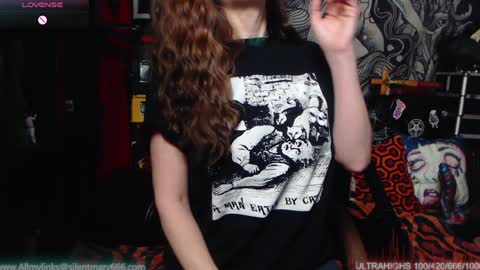 Allmylinkssilentmary666 online show from February 1, 2025, 5:47 pm