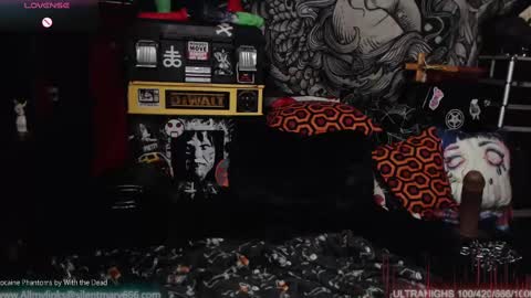 Allmylinkssilentmary666 online show from February 12, 2025, 2:45 am