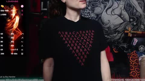 Allmylinkssilentmary666 online show from February 18, 2025, 4:37 pm